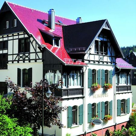 Hotel-Pension Heimburg Bad Elster Dış mekan fotoğraf