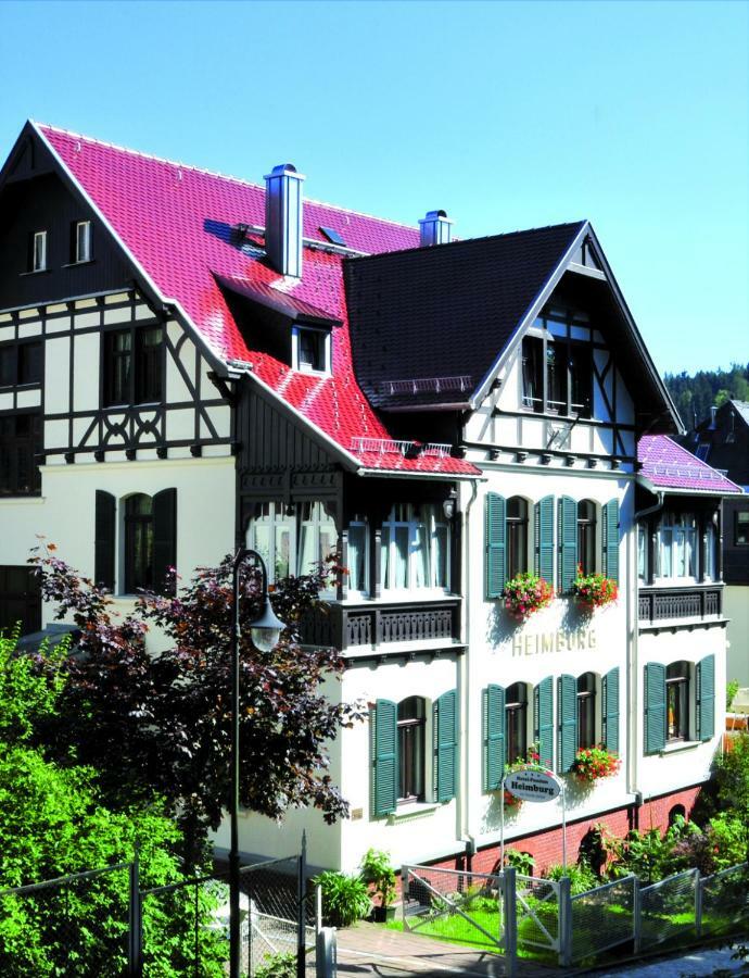 Hotel-Pension Heimburg Bad Elster Dış mekan fotoğraf